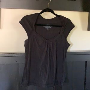 Mix it black top. Large. EUC T-shirt material.